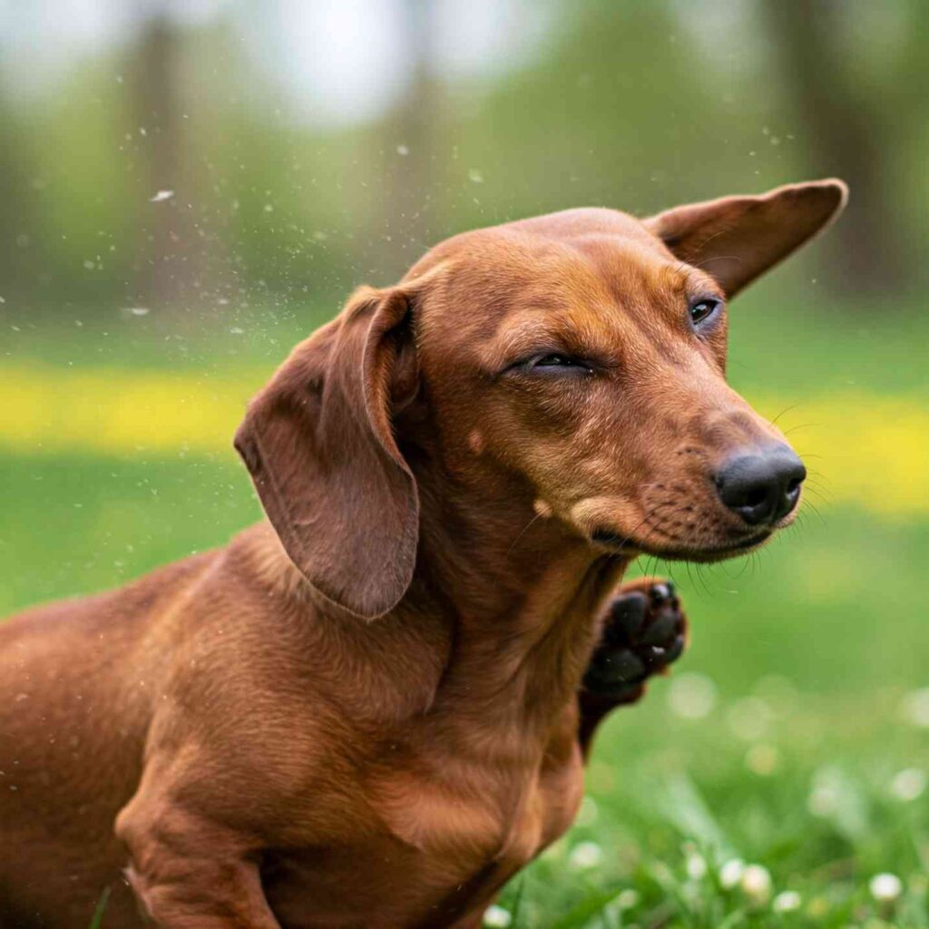 dachshund-seasonal-allergies-symptoms