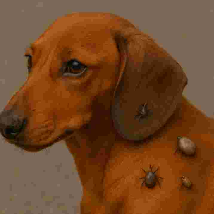 Dachshund Flea-Treatment