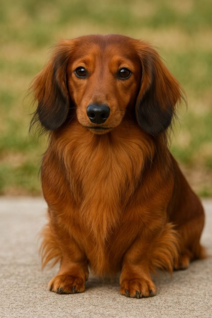 long-haired-dachshund-with-classic-cut