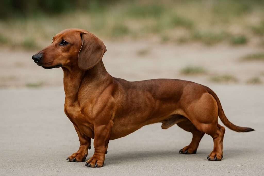 smooth-haired-dachshund